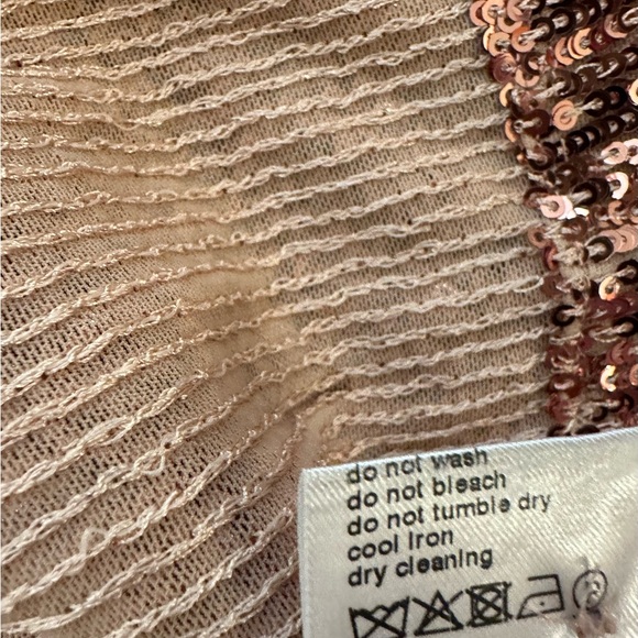 Akris Rose Gold Sequin Blouse - Picture 10 of 11